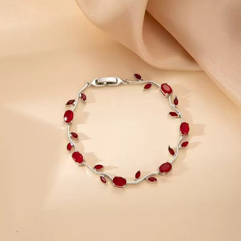 Luxury Style Quality Zircon Light Full Diamond Bracelet
