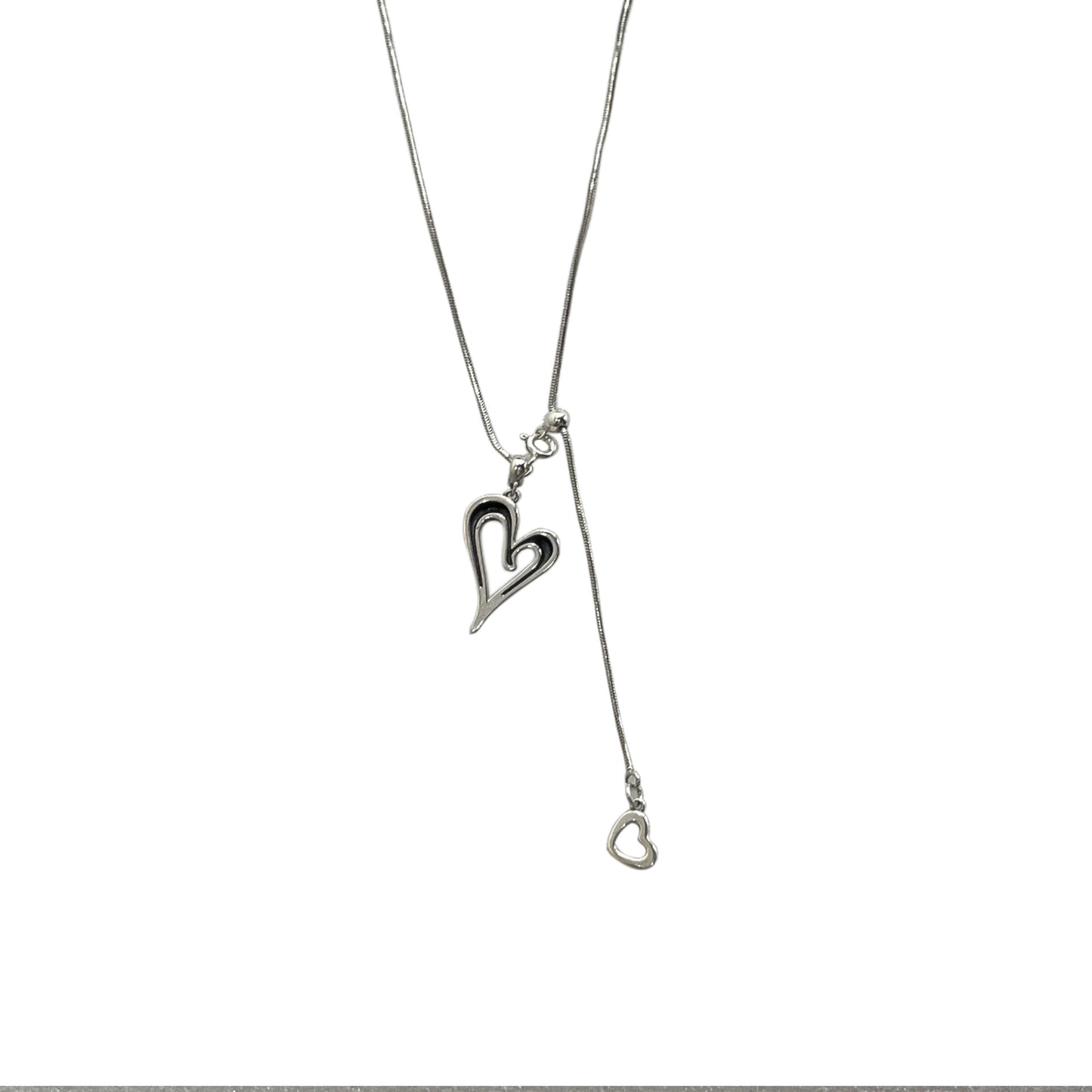 Women's Sier Hollow Tassel For Special Interest Light Luxury High-grade Necklaces