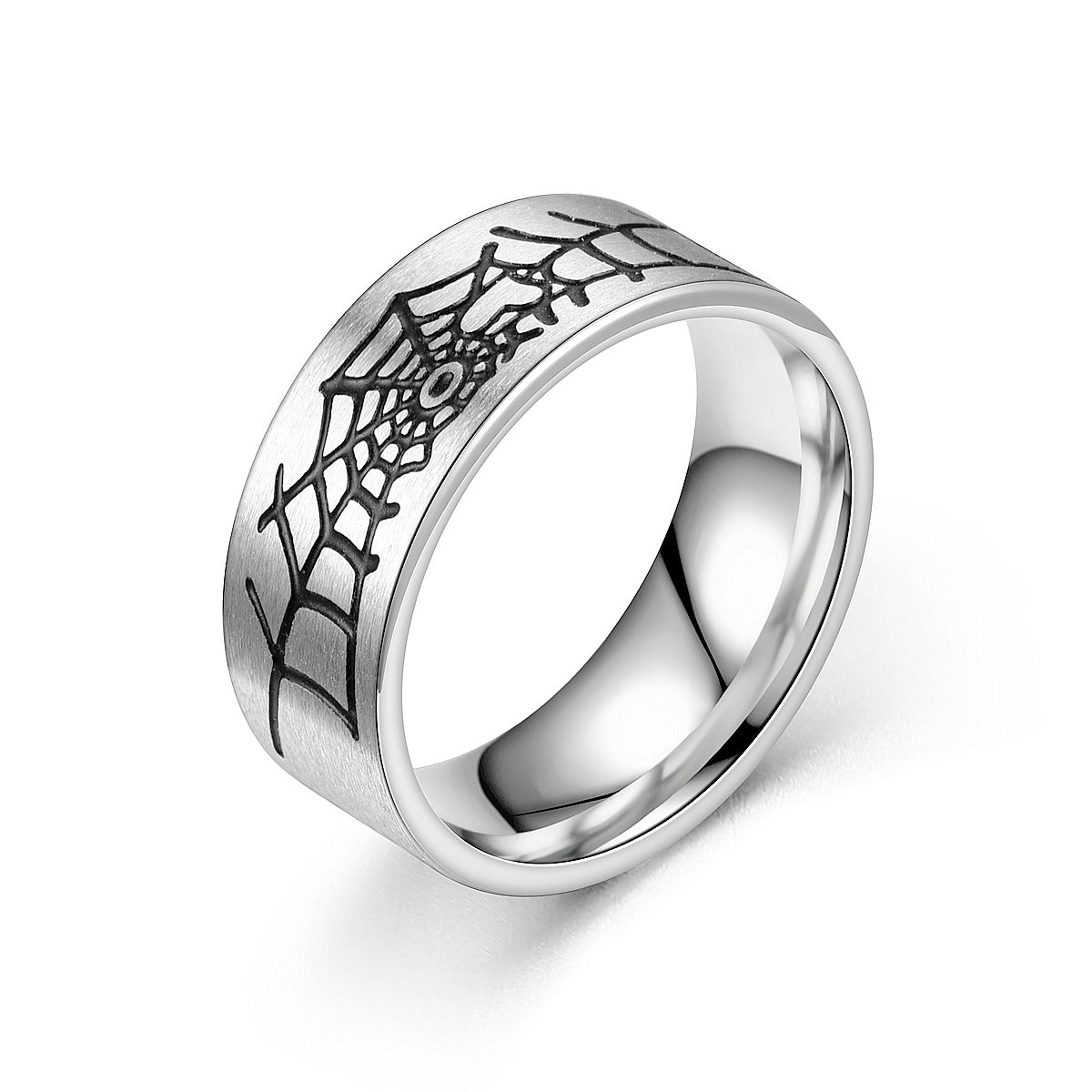 Men's Retro Style Creative Titanium Steel Personality Rings