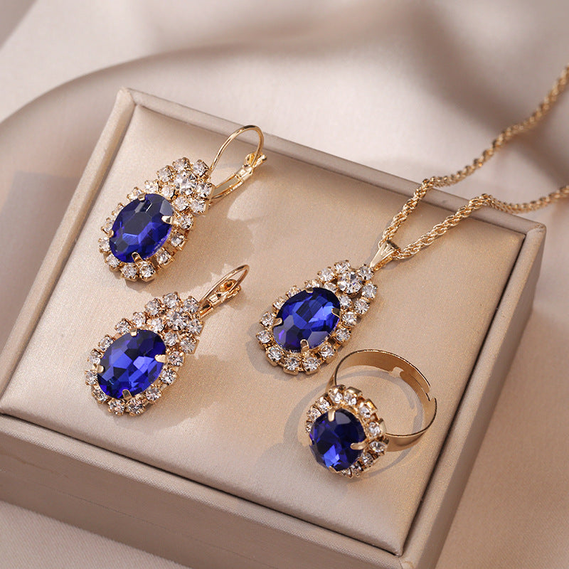 Women's Pendant High-grade Suit Hemp Flowers Chain Necklaces