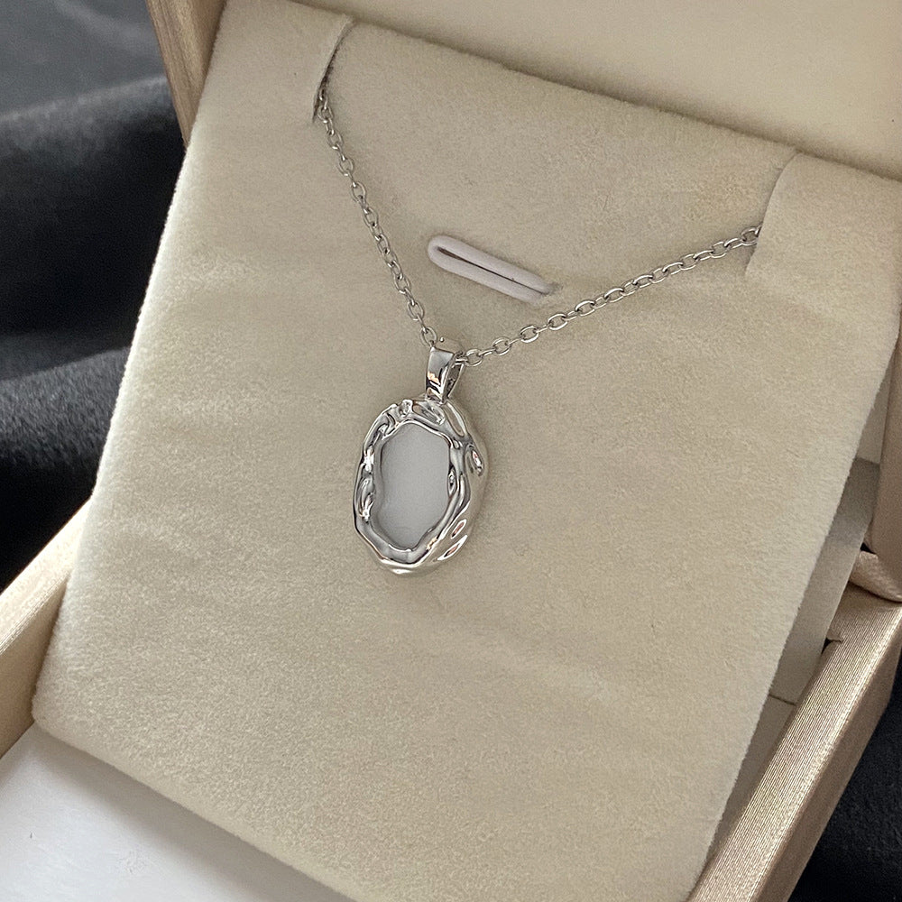 Micro Inlaid Zircon Flower Short Style Versatile Necklaces