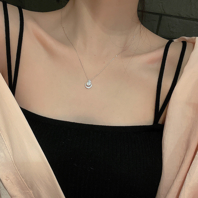 Steel Korean Style Fashionable Simple Cold Necklaces