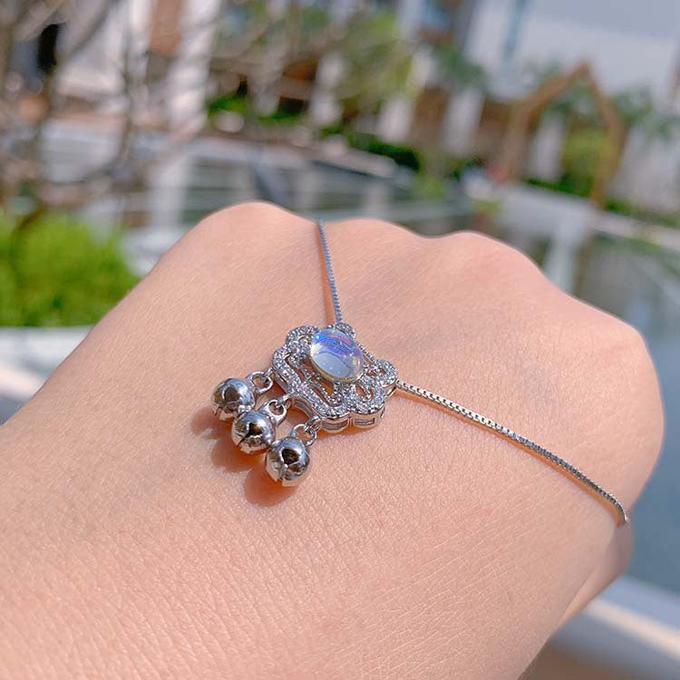 Sicherheitsverschluss für langlebige Mondstein-Armbänder