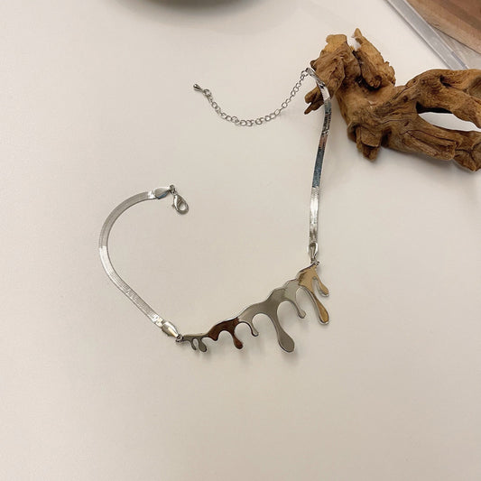 Colliers de niche d'accessoires de conception personnalisés de style froid élégant