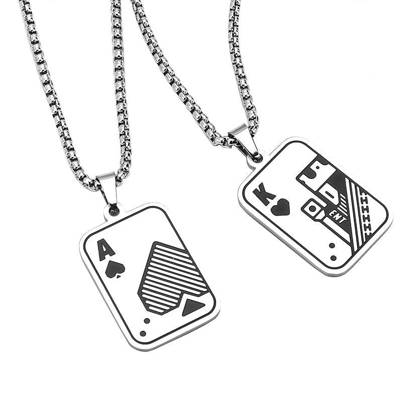 Titanium Steel Stainless Fashion Hip Hop Necklaces