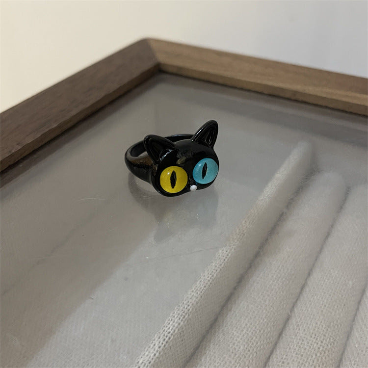 Sweet Cool Cartoon Alien Cat Funny Necklaces