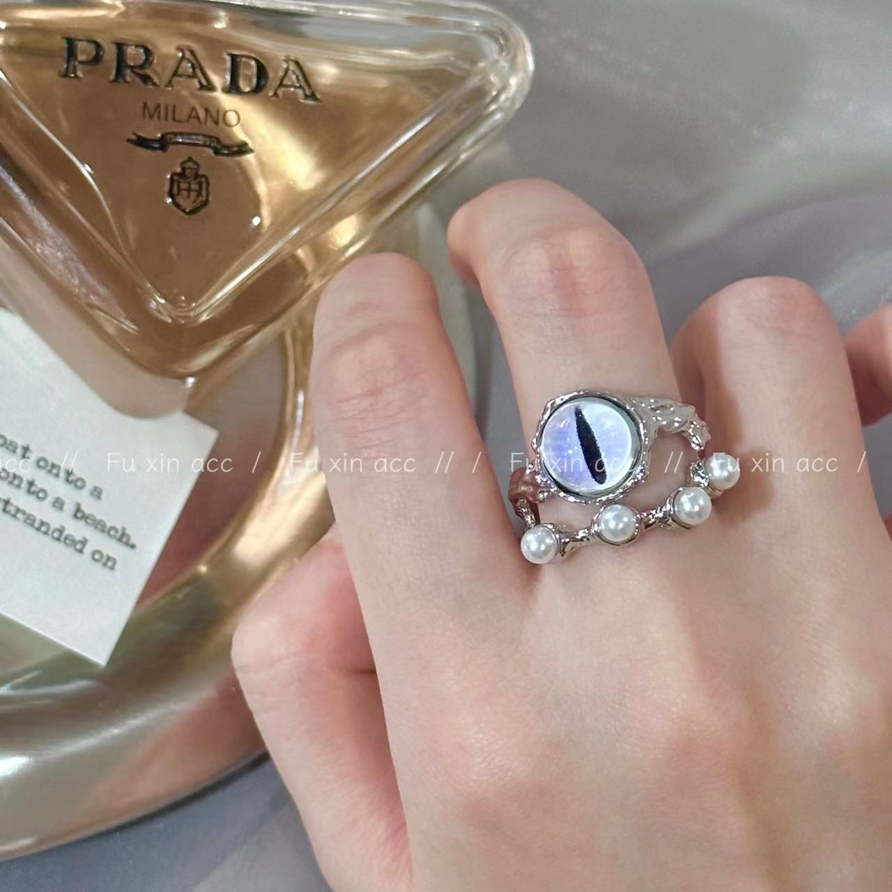 Open Female Design Cute Style Index Finger Rings