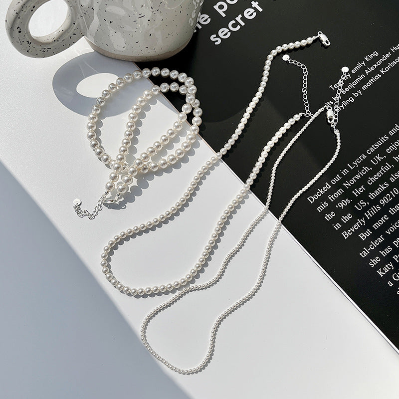 Sier Pearl – colliers simples, doux et frais