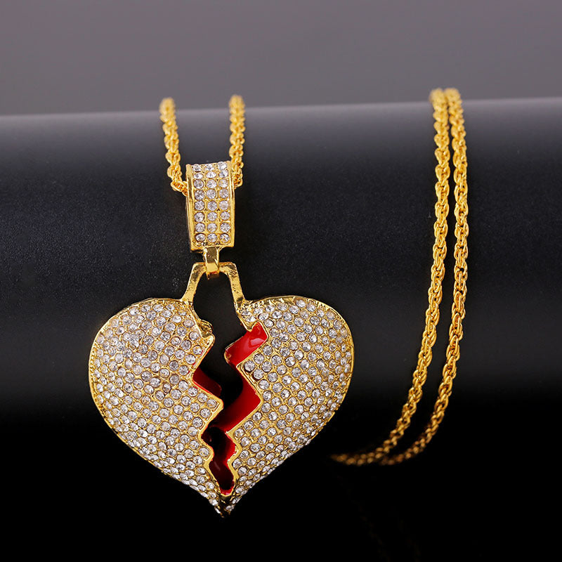 Style Fissuration Amour Mode Féminine Colliers Complets