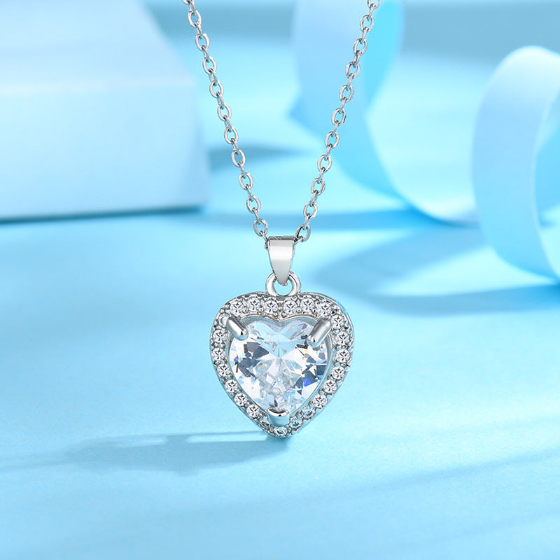 Colliers complets avec pendentif en forme de cœur personnalisé Titanic classique pour femmes