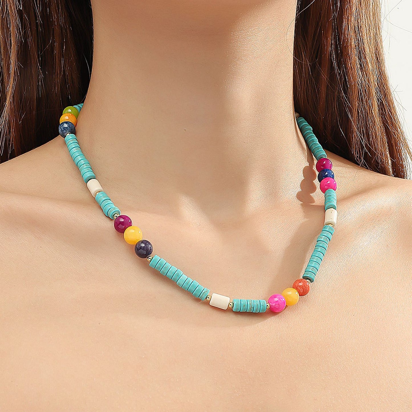 Women's Summer Seaside Design Sense Niche Clavicle Chain Necklaces
