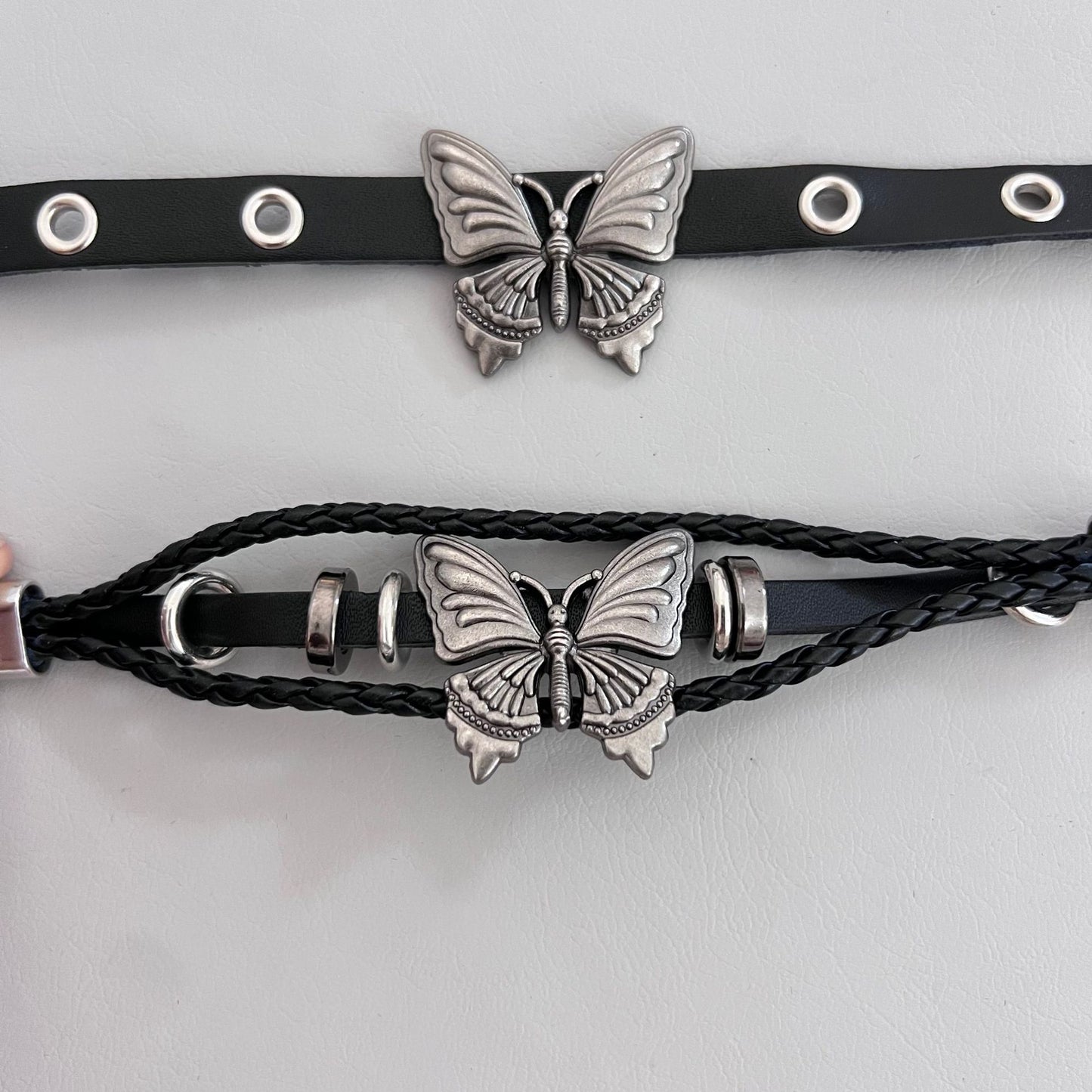 Rock Leather Neckband Shia Retro Chain Necklaces