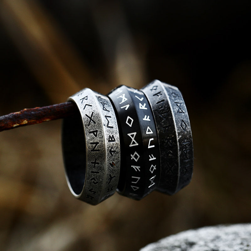 Women's & Men's & Fashion Stainless Steel And Retro Rings