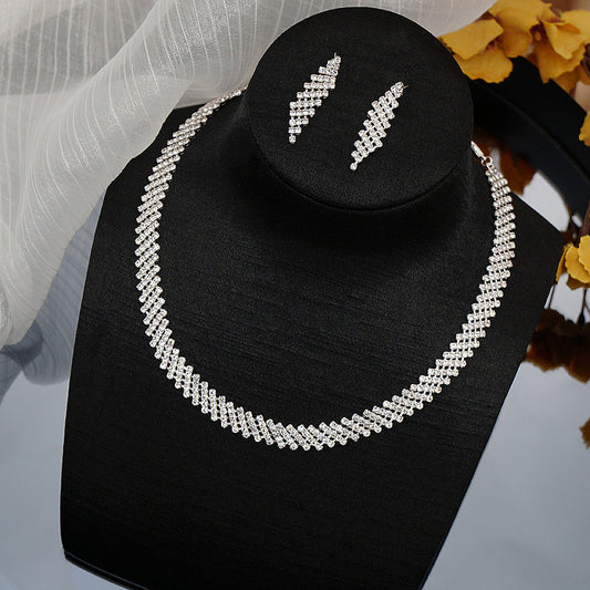 Suite Simple Graceful Clavicle Chain Neck Formal Necklaces
