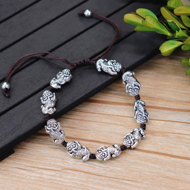 Damen & Herren & passende verstellbare kleine Fisch-Schmetterlings-Armbänder
