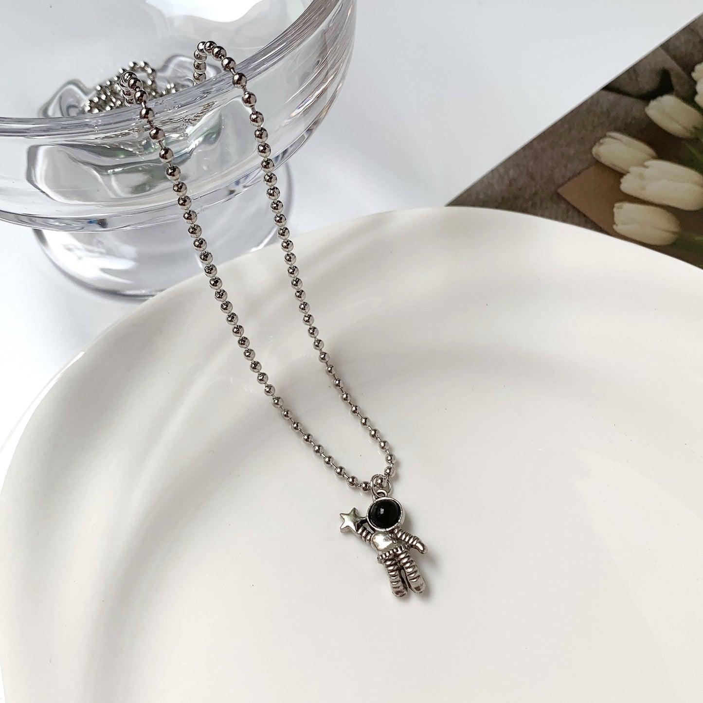 Women's & Men's & Fun Cute Wild Simple Ball Bead Necklaces