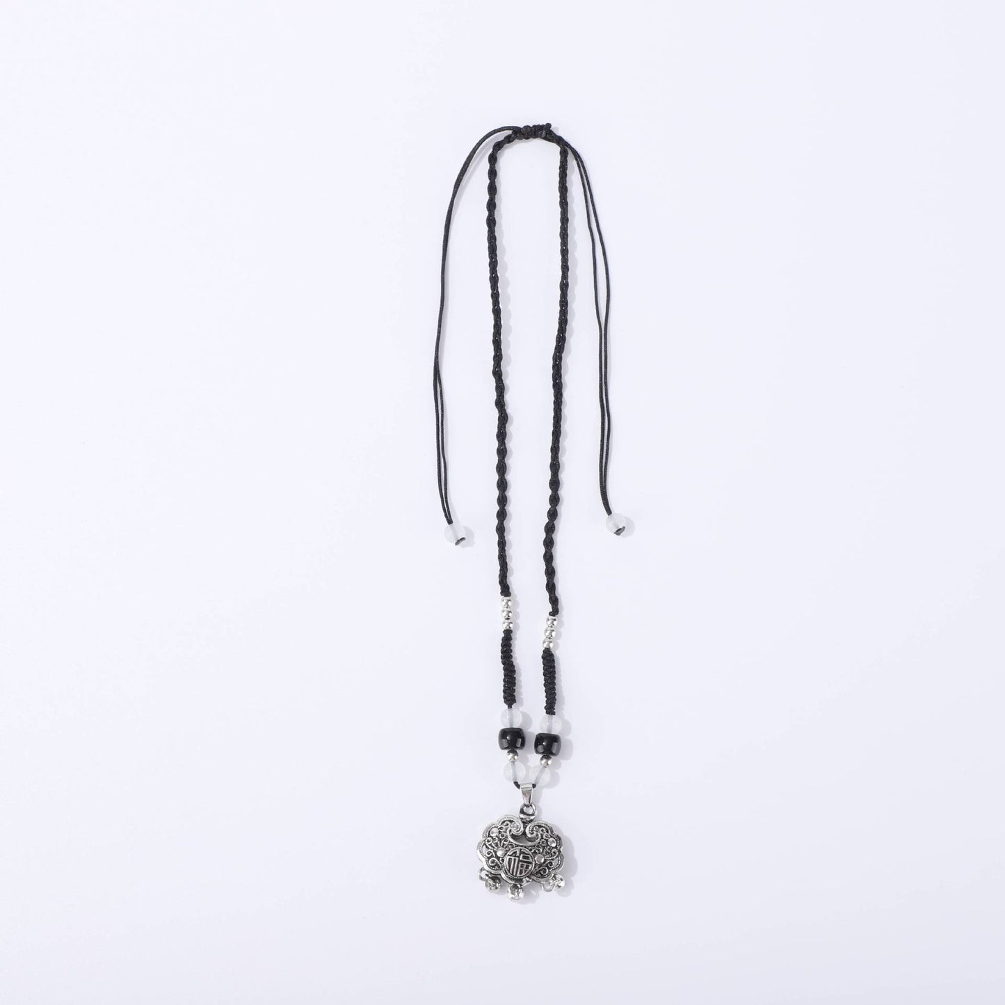 Safety Lock Beaded Pull Minority Light Luxury Necklaces