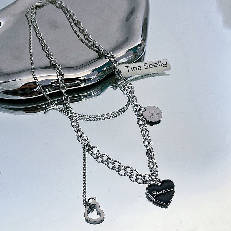 Women's Clavicle Chain Cold Style Design Temperament Necklaces