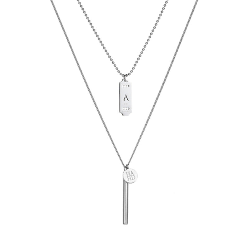 Women's & Men's & Sweater Chain Long And Trendy Hip Hop Necklaces