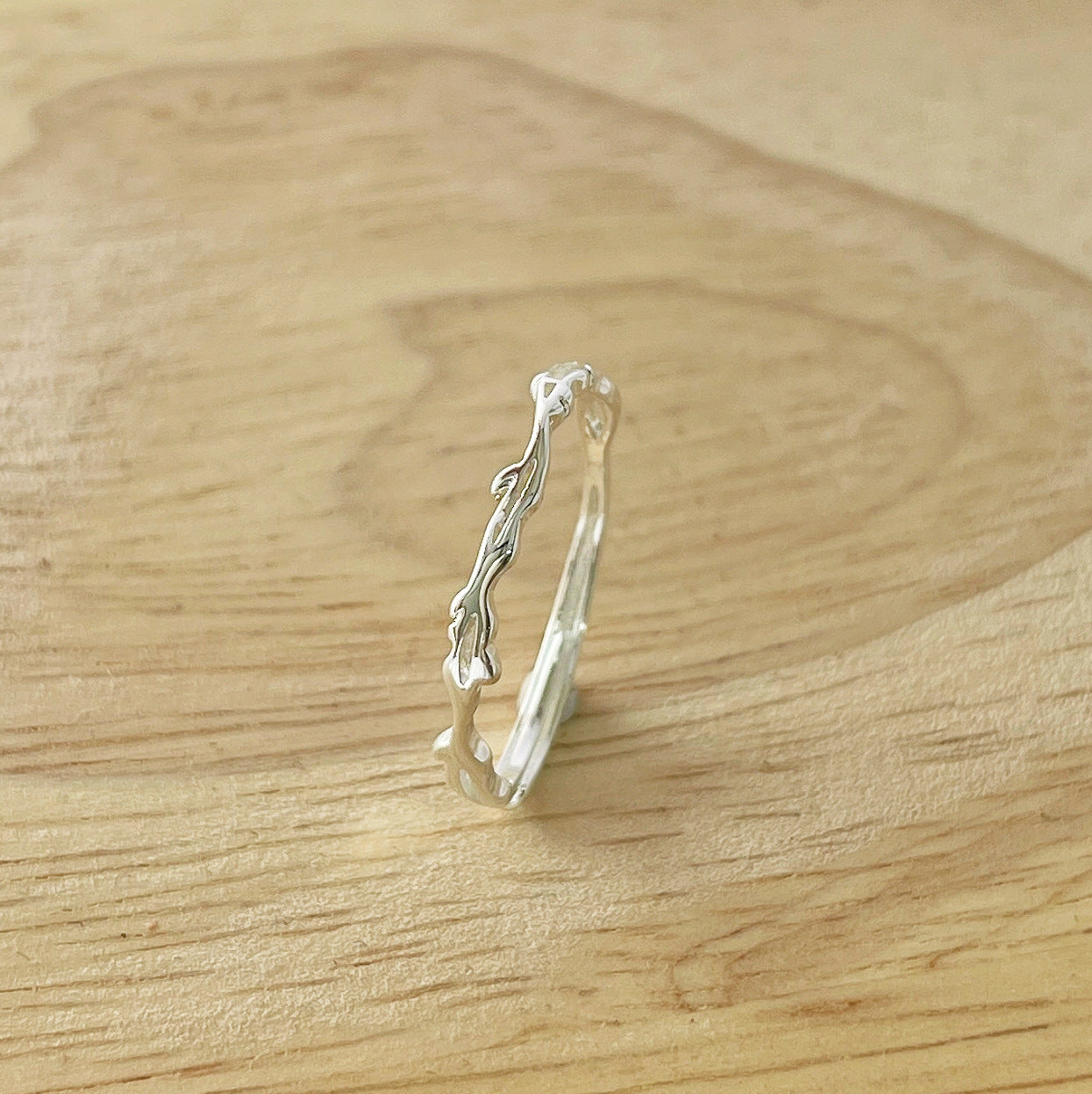 Mori Style Fresh Thorns Index Finger Rings