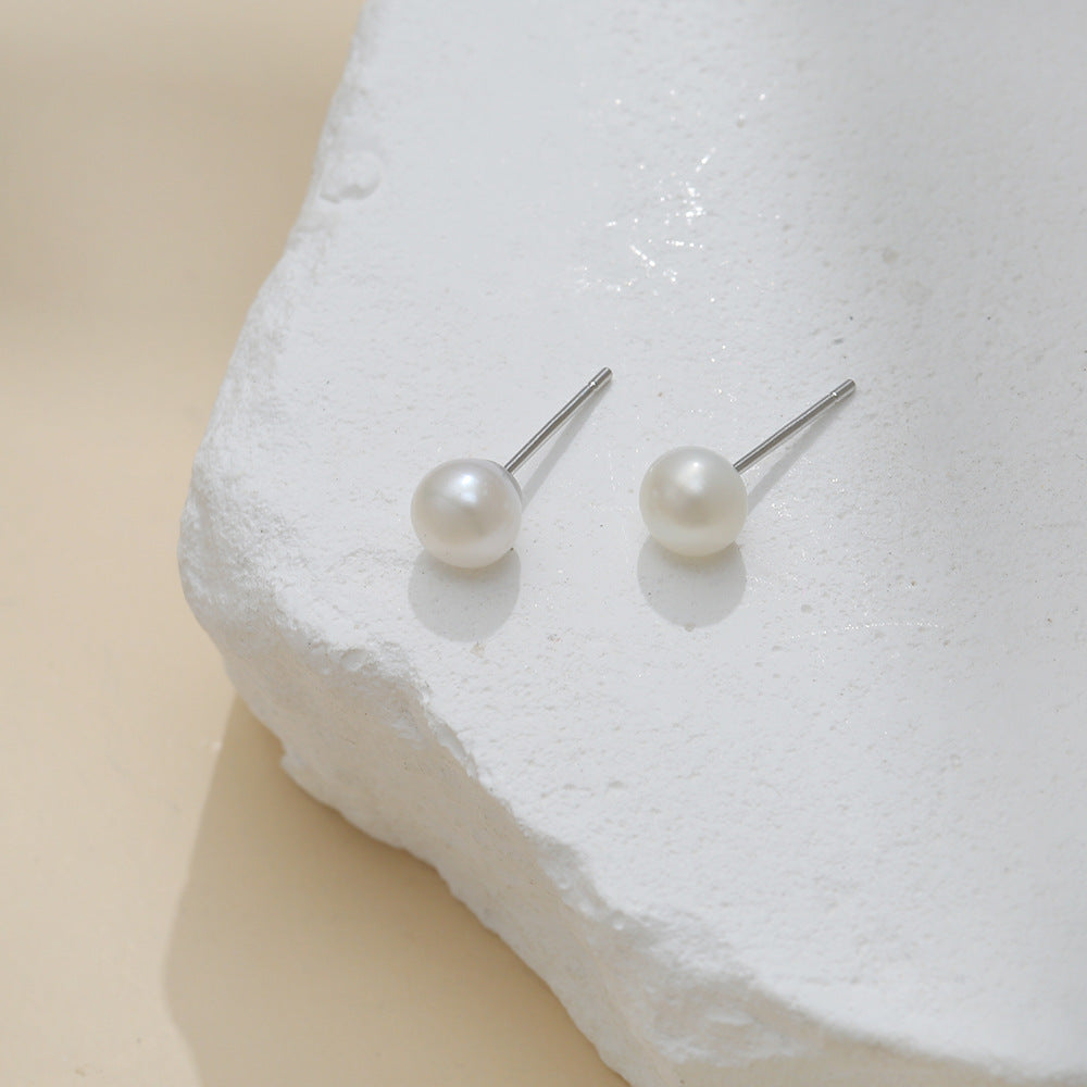Damen-Wasserperlen-Sier-Schmuck-Nischen-Zirkon-Ringe