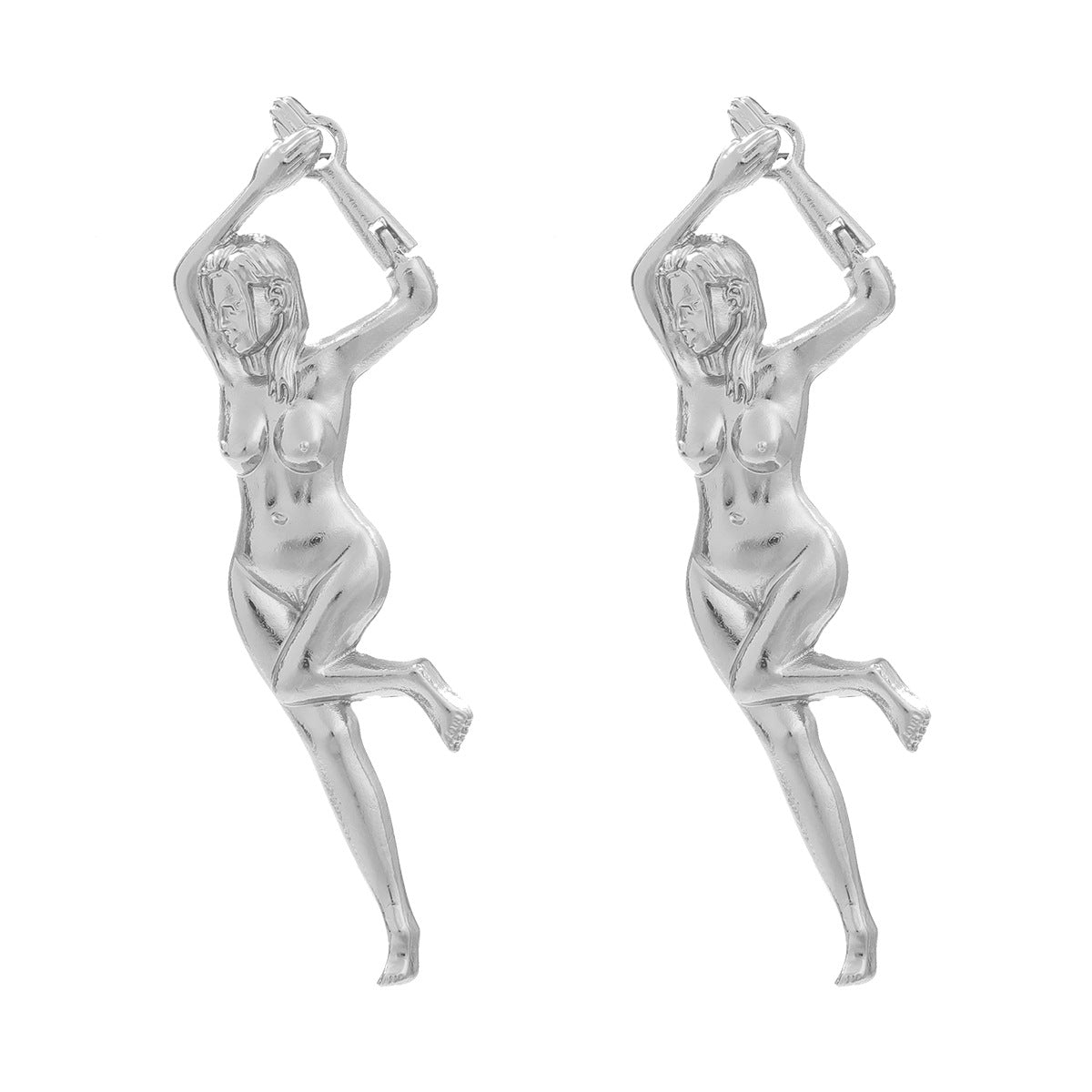Alloy Female Fashion Art Style Mannequin Earrings