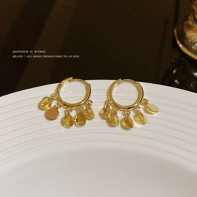 Tassel Ear Clip Temperament High Sense Rings