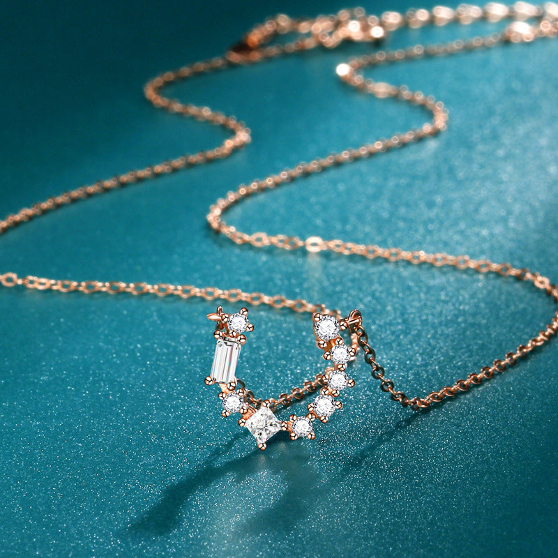 Fer à cheval ovale en argent sterling pour femmes, pour colliers