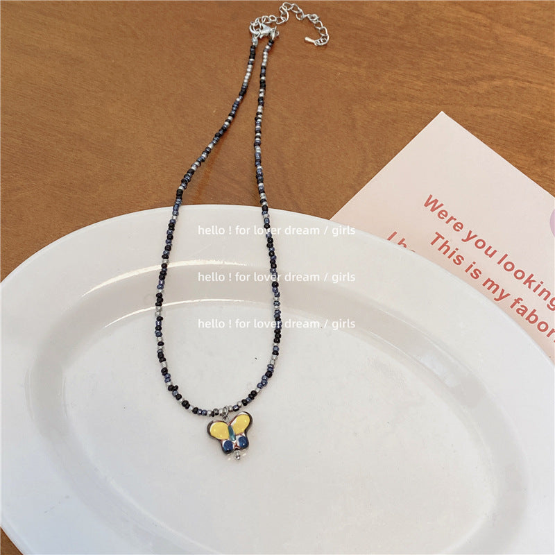 Candy Color Beads Stringed Sweet Cute Girly Necklaces