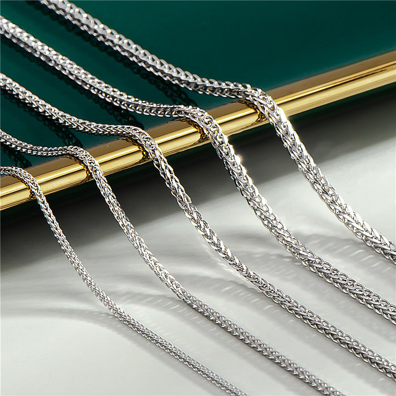 Spécifications de la chaîne Sier More Than Chopin Colliers