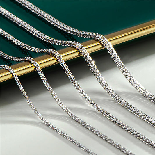 Spécifications de la chaîne Sier More Than Chopin Colliers