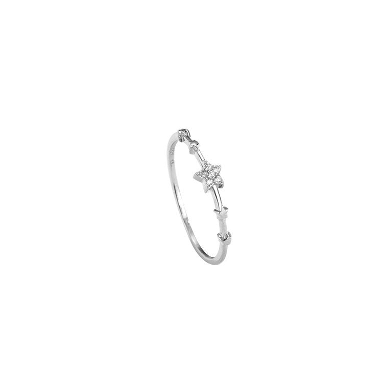 Bagues en Zircon pour femme, vent froid, haut sens