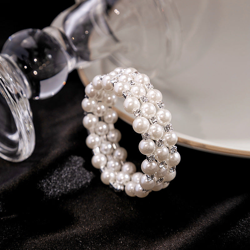 Verzierung, Mode, Perlenwicklung, Spirale, Schmuck, Armbänder