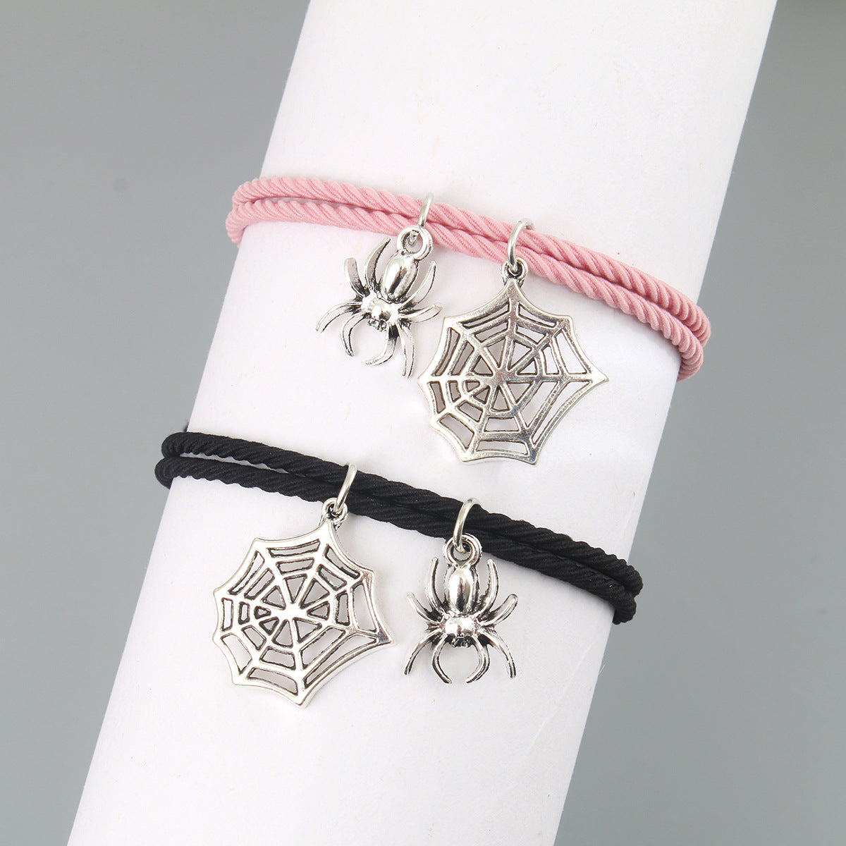 Cobweb Love Magnet-Gummiband-Seilarmbänder für Damen und Herren