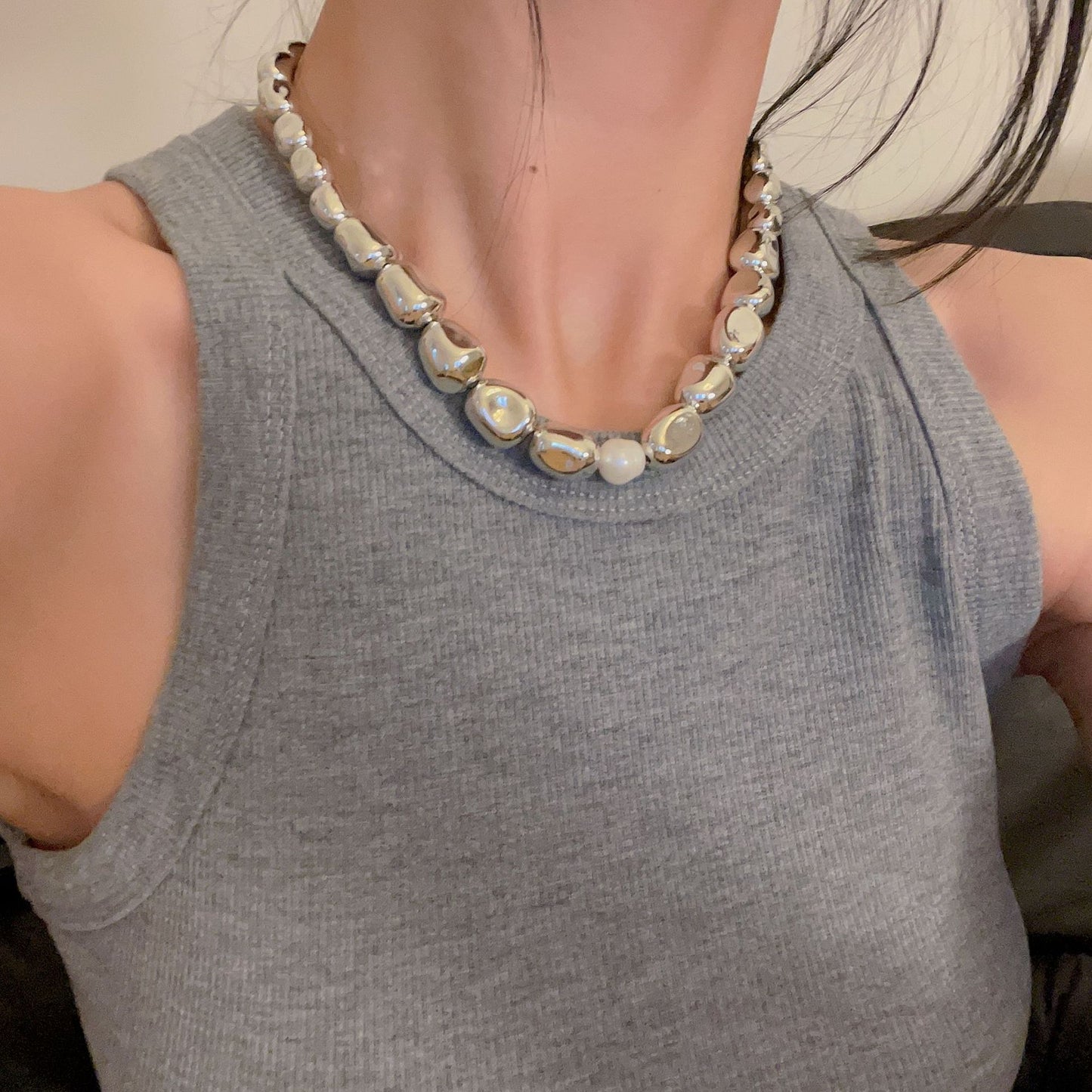 Women's Personalized Clavicle Chain Medium Cold Style Necklaces