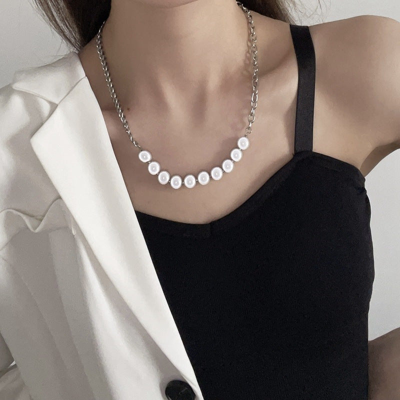 Colliers simples pour femmes, hommes et hip hop, mode de luxe abordable, minorité