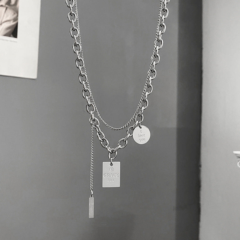 Colliers Disco à grosse chaîne pour hommes, Design Hip Hop