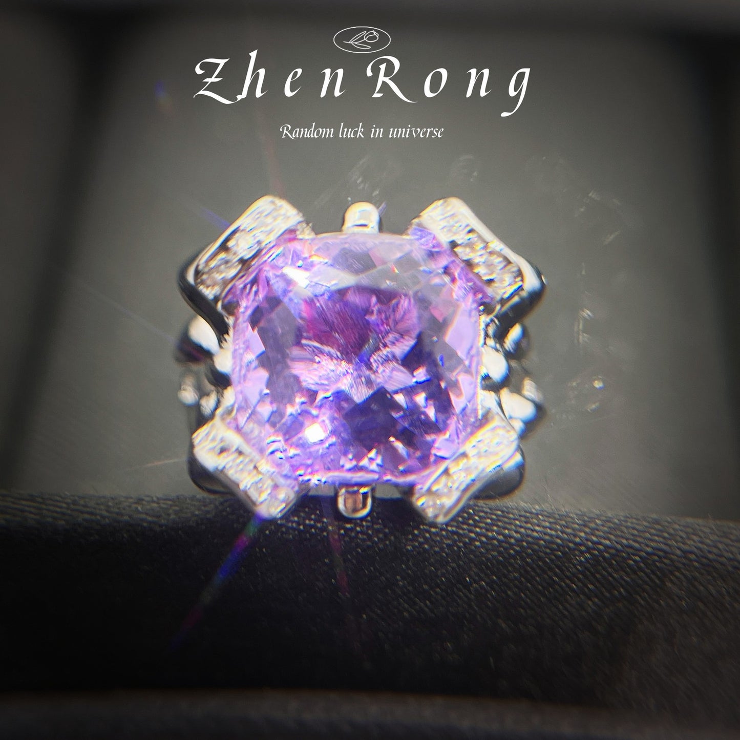 Topaz Blue Large Carat Emerald Split Diamond Amethyst Yellow Rings