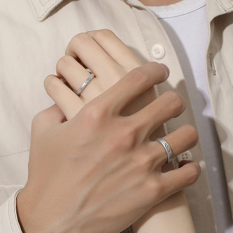 Ping An Happy Couple Einfache und leichte Luxus-Geschenkringe