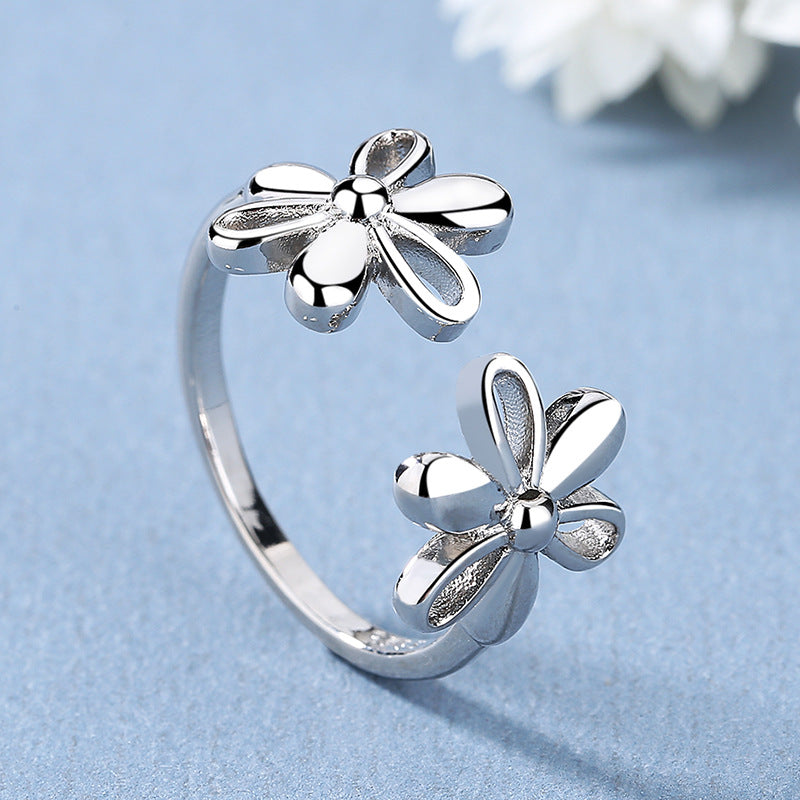 Open Female Personality Girlish Style Index Rings