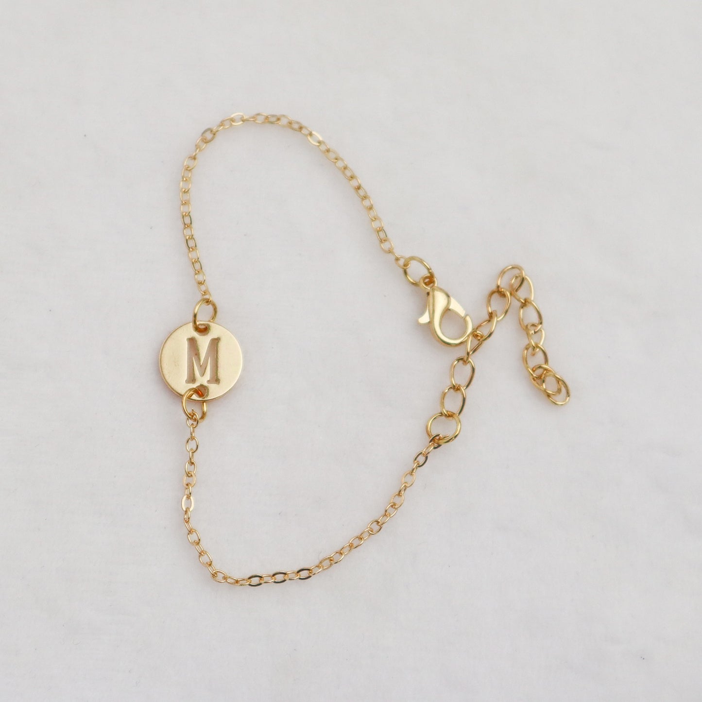 Women's Hollow Circle Letter Name Jewelry Trend Bracelets