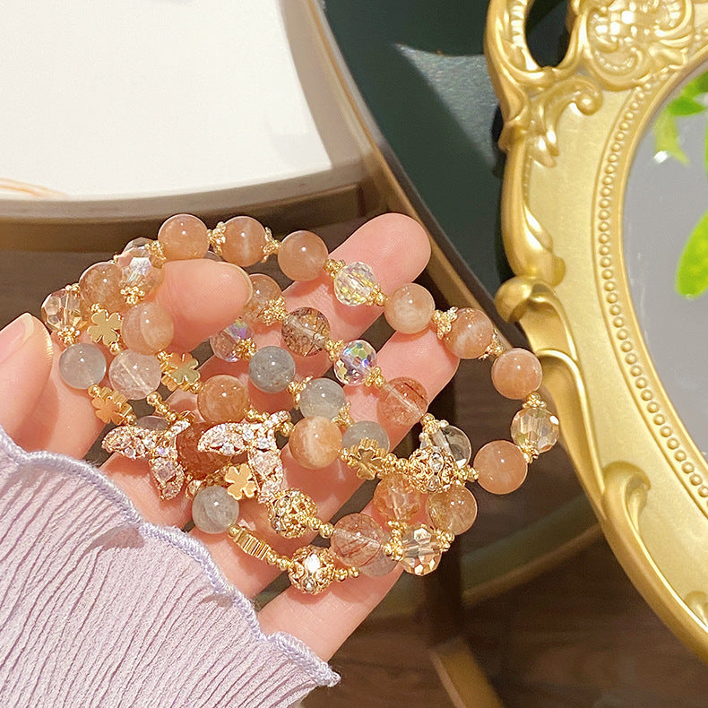 Color Hair Crystal Fresh Meerjungfrau-Freundinnen-Armbänder