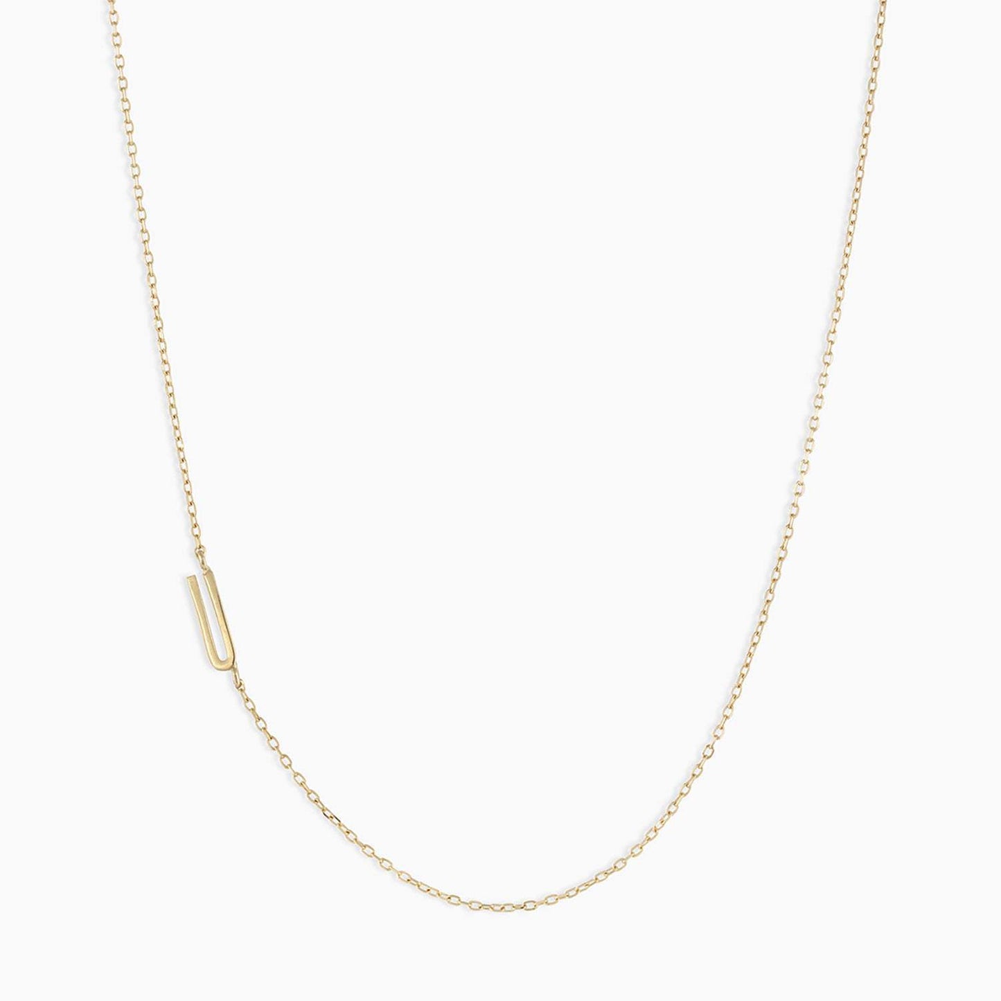 Colliers femme lettre majuscule initiale en acier inoxydable