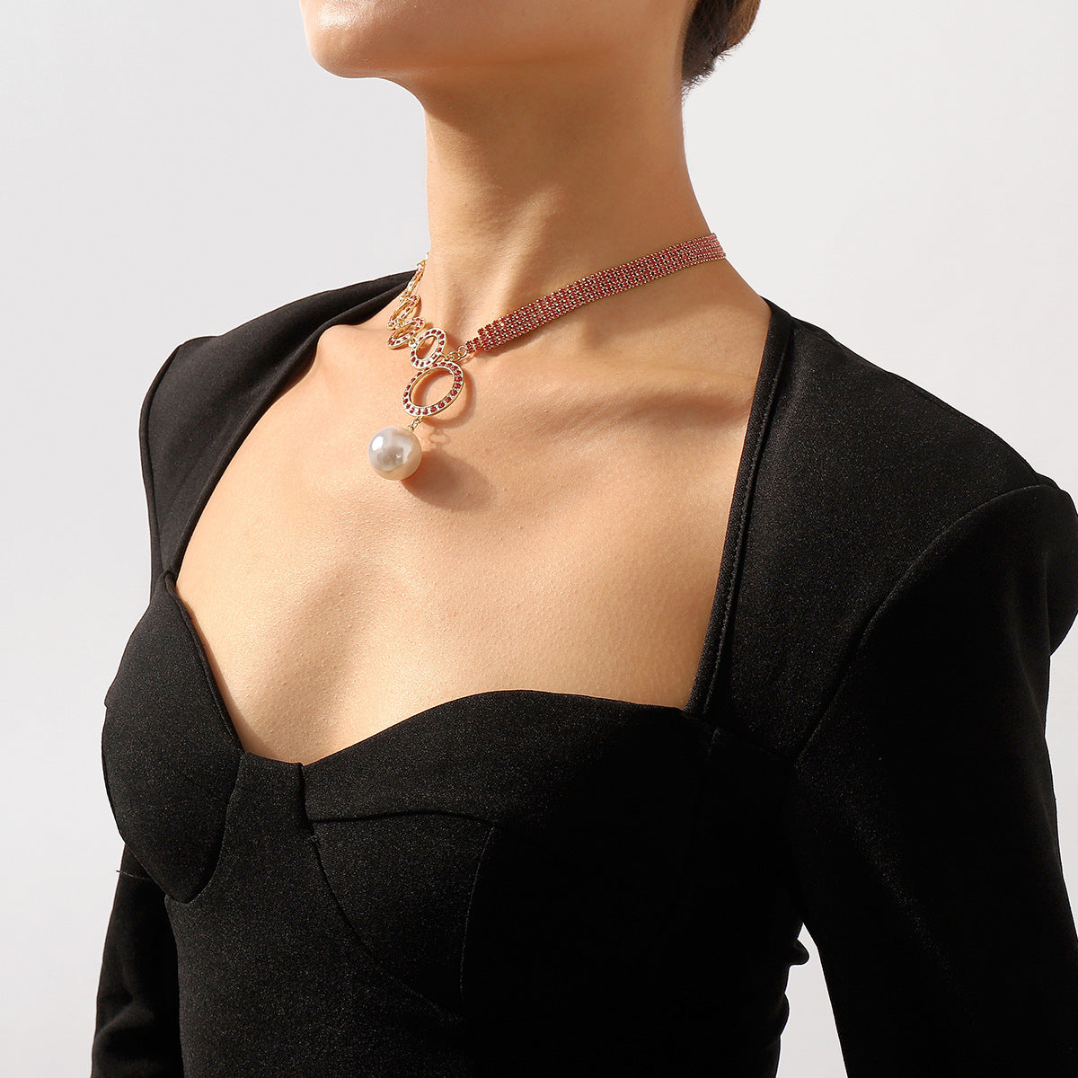 Luxury Style Minority Fashion Clavicle Imitation Pearl Necklaces