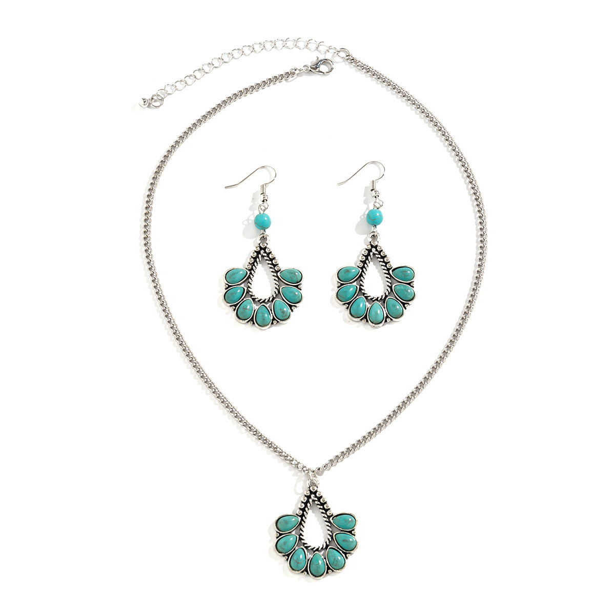 Tropfen-Quasten-Nischenschmuck, süße, coole Halsketten