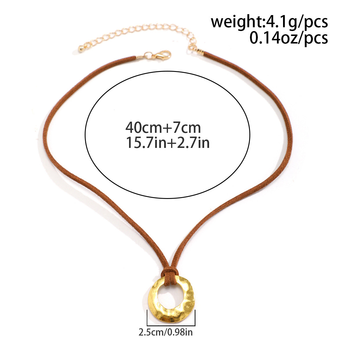 Women's Personality Heart-shaped Hollow Pendant For Simple Necklaces