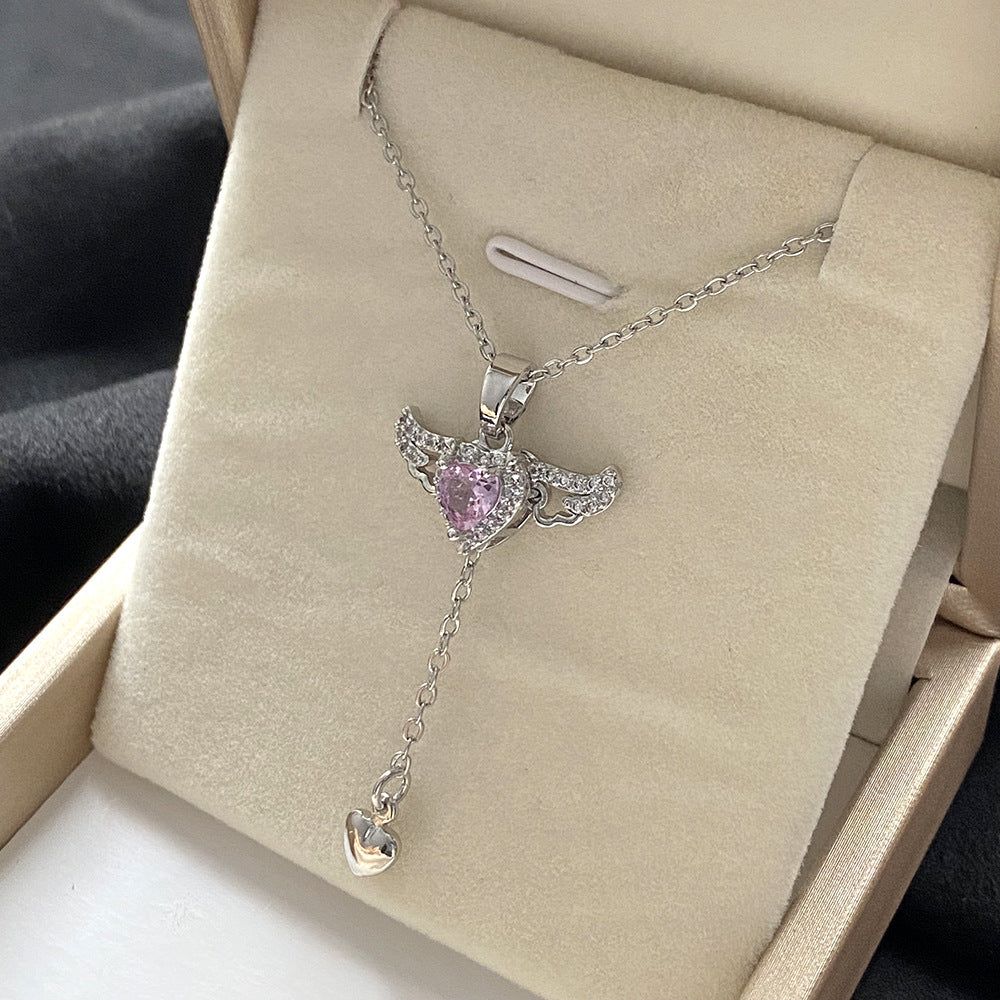 Micro Inlaid Zircon Flower Short Style Versatile Necklaces