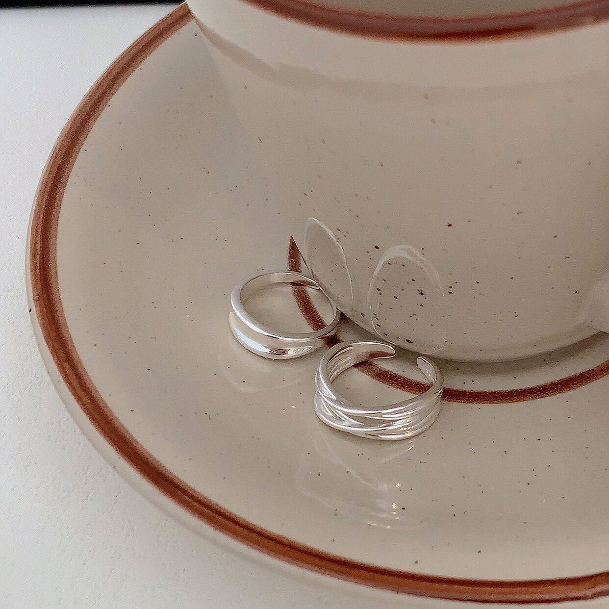 Winding Open Female Fashion Simple Cold Rings
