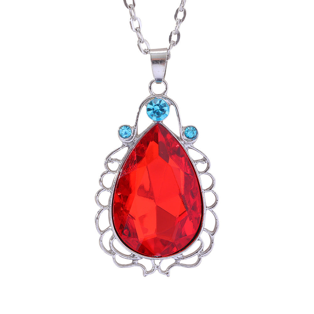 Sophia Power Stone Princess Charm Pendant Necklaces
