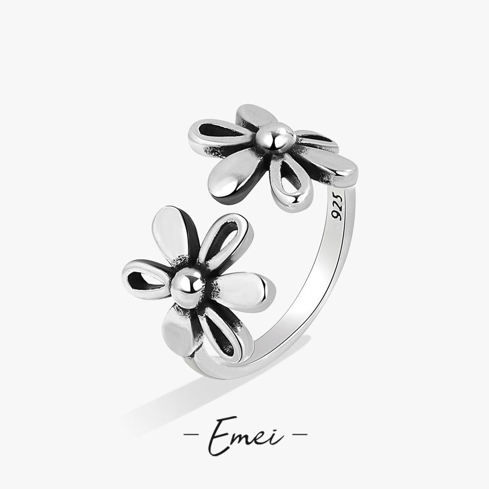 Zeigefinger-Nischen-Blume, hohle Öffnung, weibliche Ringe